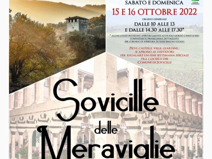 Buongiorno da “Sovicille della meraviglie”: fine settimana da vivere