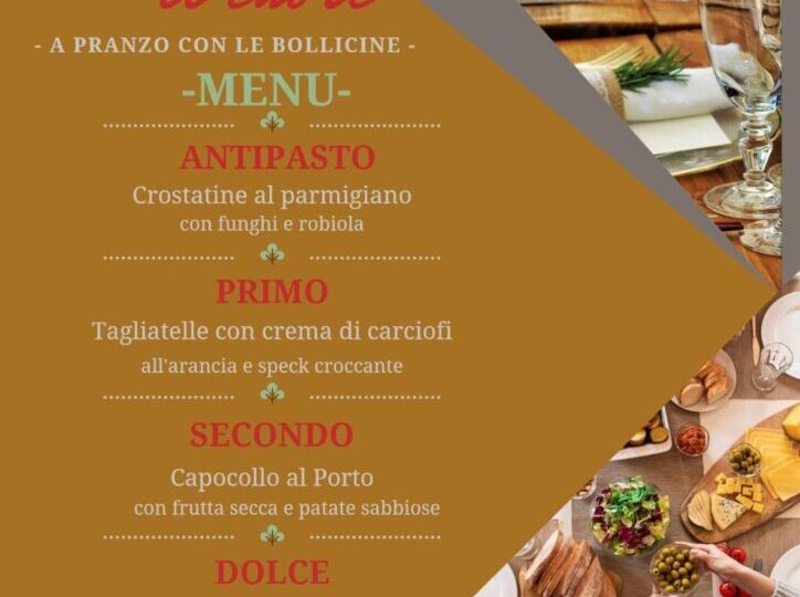 Bollicine ai fornelli: il pranzo è top!