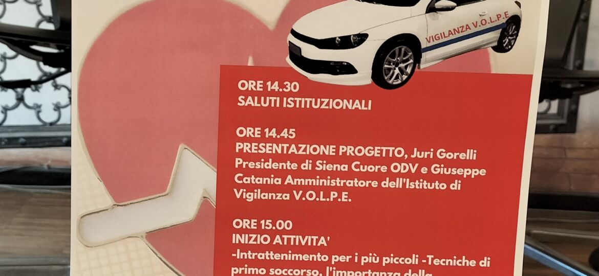 “La pattuglia del cuore” ecco l’idea della notte