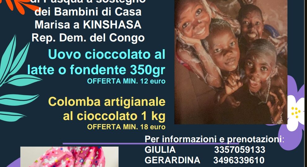 “Tribù del mondo: da Siena il nostro aiuto ai bimbi del Congo”