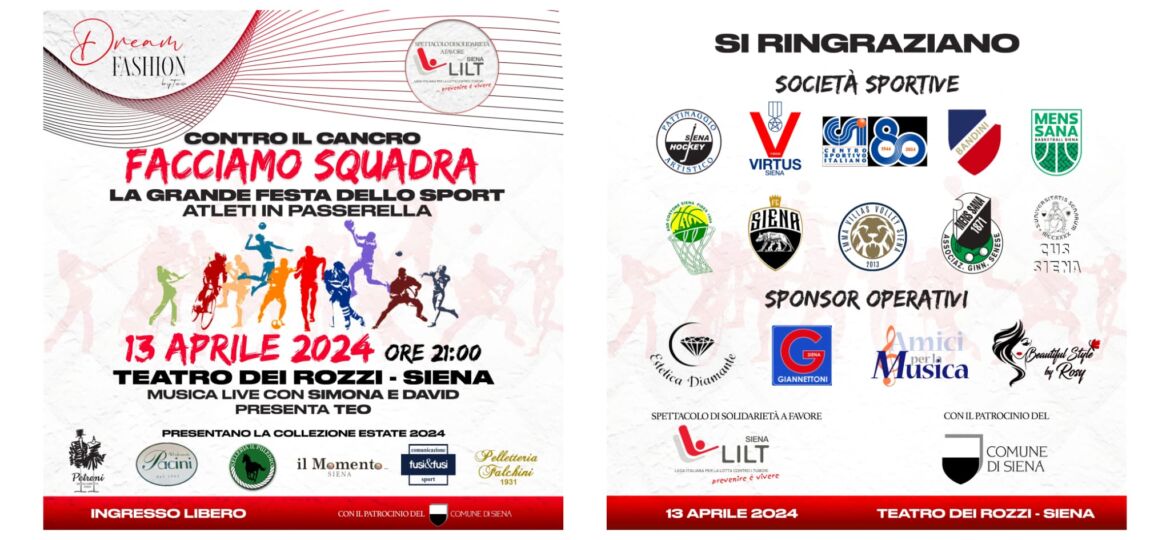 “Facciamo squadra” ecco chi sono i modelli di questa sera