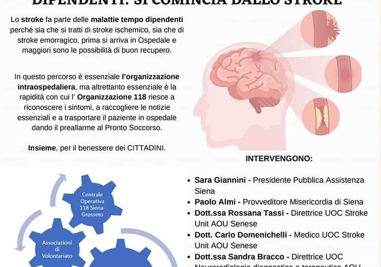 Volontari e professionisti insieme per le patologie tempo dipendenti