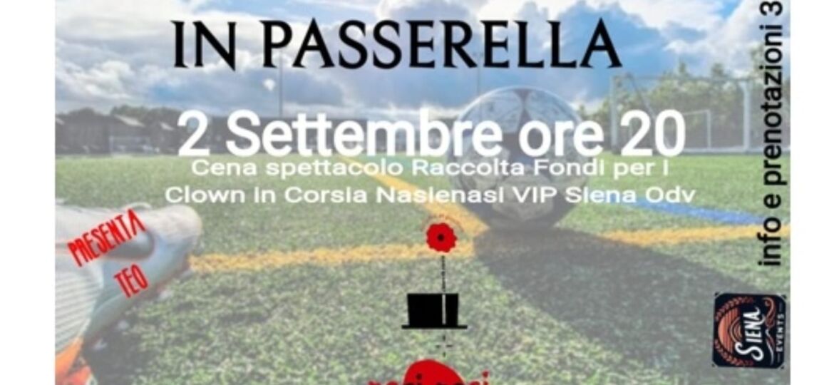 Moda, sport e solidarietà: in passerella baby calciatori e Nasi Rossi