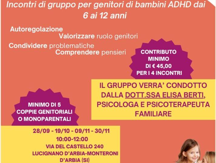 Gruppi di Mutuo Aiuto per genitori: l’idea a Siena di “Codini e Occhiali”