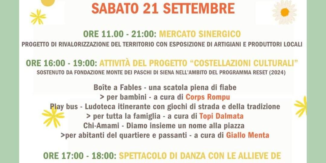 E’ “Festa di fine estate” in via Tolomei