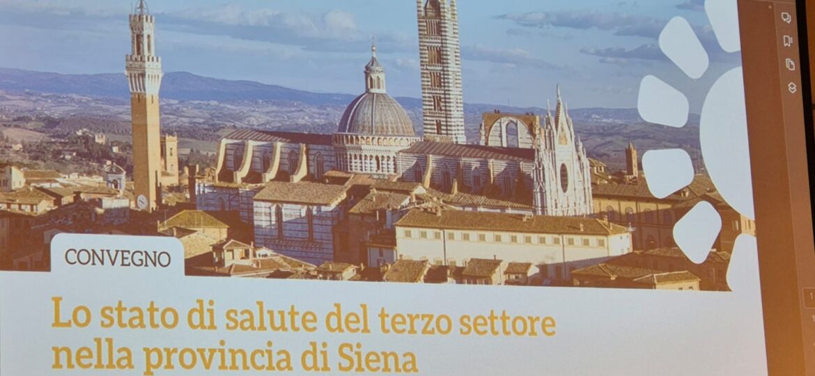 Stato di salute del terzo settore a Siena: il punto di vista cooperativo