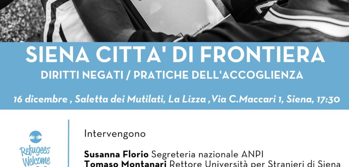 “Siena città di frontiera” ieri l’incontro per parlare di umanità